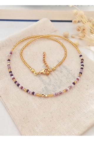 Collier doré à l’or fin jaune
