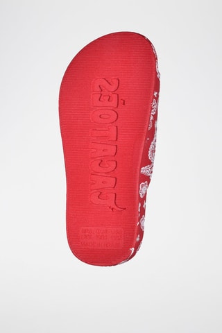 Mules Bandana - Rouge