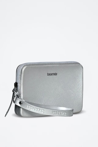 Pochette Gabriela Metallic - Argenté