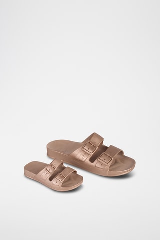 Mules Baleia - Marron clair