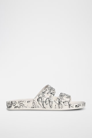 Mules Borboleta - Blanc