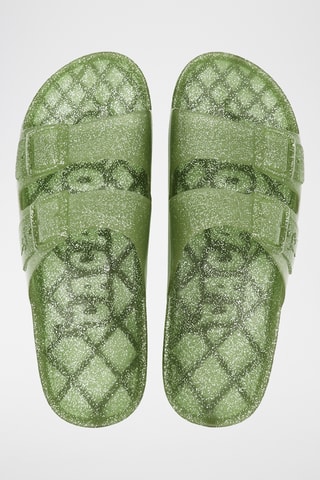 Mules Anjo Glitter - Kaki