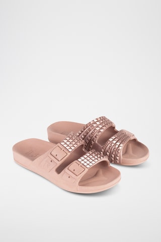 Mules Flox - Rose poudré