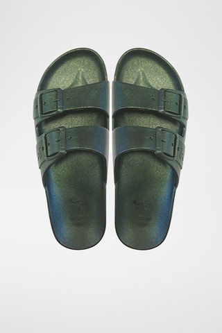 Mules Samba - Vert foncé