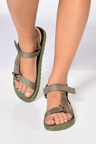 Sandales Manaus Glitter - Kaki