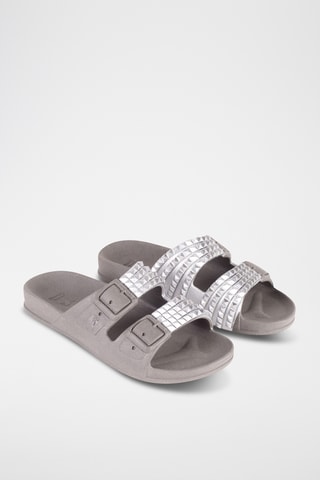 Mules Flox - Gris clair