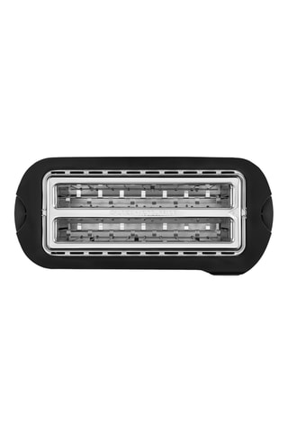 Grille-pain en acier inoxydable - 1500 W - 4 fentes - Argenté