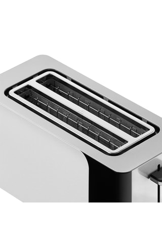 Grille-pain en acier inoxydable - 1500 W - 2 fentes - Argenté