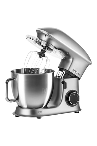 Robô de pastelaria - 6,5 l - 2200 W - 6 velocidades - Cinzento