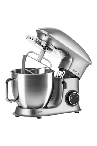 Robô de pastelaria - 6,5 l - 2200 W - 6 velocidades - Cinzento
