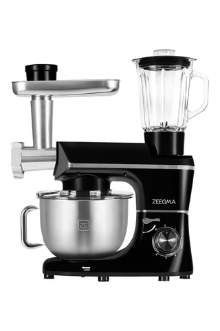Robô pasteleiro 3 em 1 - 6,2 l - 1900 W - 6 velocidades - Preto