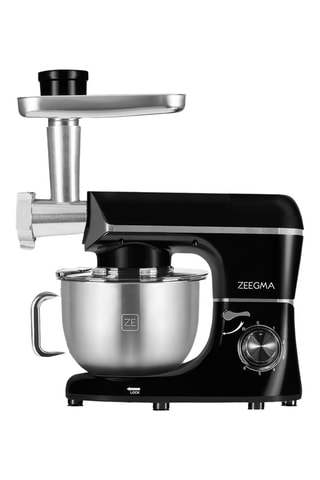 Robô pasteleiro 3 em 1 - 6,2 l - 1900 W - 6 velocidades - Preto