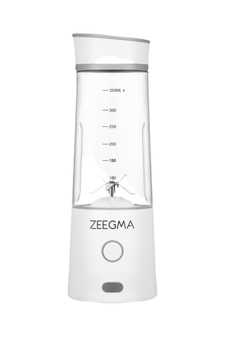 Liquidificador portátil sem fio - 0,45 l - 300 W - 2 velocidades - Branco