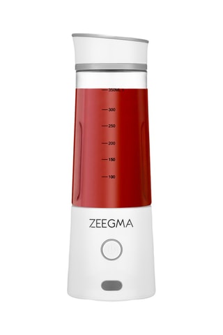 Liquidificador portátil sem fio - 0,45 l - 300 W - 2 velocidades - Branco
