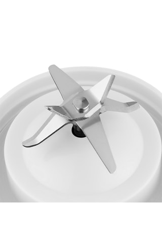 Liquidificador portátil sem fio - 0,45 l - 300 W - 2 velocidades - Branco
