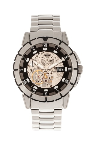 Automatisch Stalen Horloge Philippe  Zilverkleurig