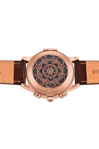 Automatisch Leren Horloge Apostle - Bruin en Roségoudkleurig