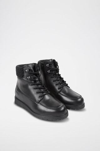 Bottines en cuir - Noir - Boss