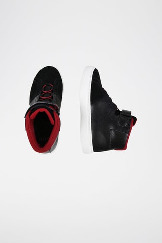 Baskets montantes en cuir - Noir - Boss