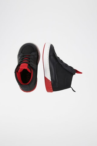 Baskets montantes en cuir - Noir - Boss