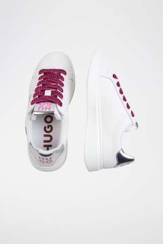 Baskets en cuir - Blanc - Hugo