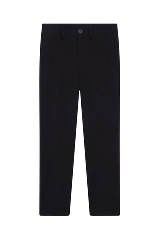 Pantalon en laine - Bleu marine - Boss