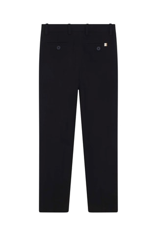 Pantalon en laine - Bleu marine - Boss