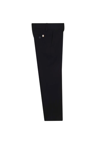 Pantalon en laine - Bleu marine - Boss