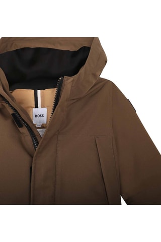 Parka à capuche - Marron - Boss