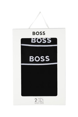 2 boxers - Noir - Boss