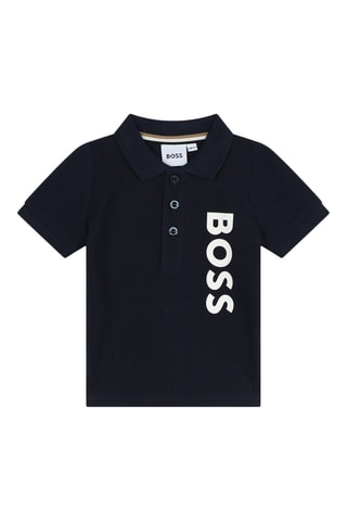 Polo - Bleu foncé - Boss