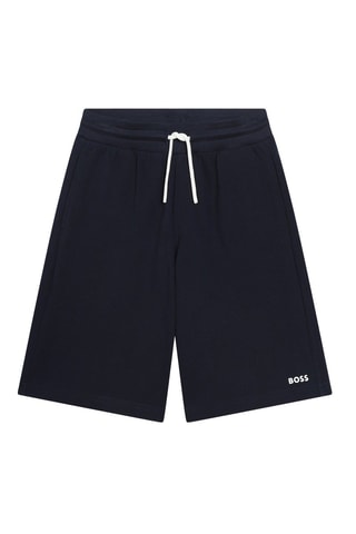 Polo et short - Bleu foncé et noir - Boss