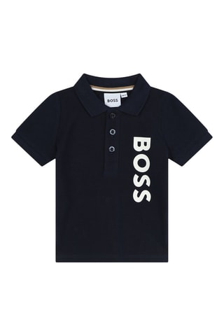 Polo - Bleu foncé - Boss
