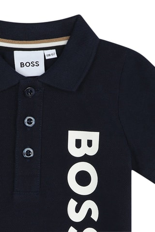 Polo - Bleu foncé - Boss