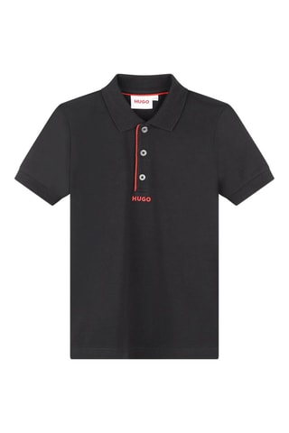 Polo - Noir - Hugo