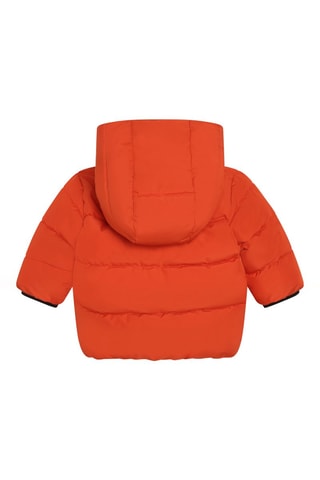 Doudoune à capuche matelassée - Orange - Boss