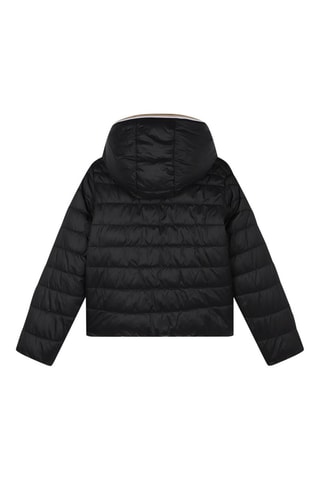 Doudoune réversible à capuche - Noir et marron - Boss