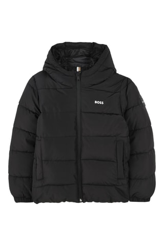 Doudoune à capuche - Noir - Boss