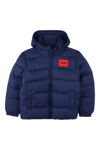 Doudoune à capuche - Bleu marine - Hugo