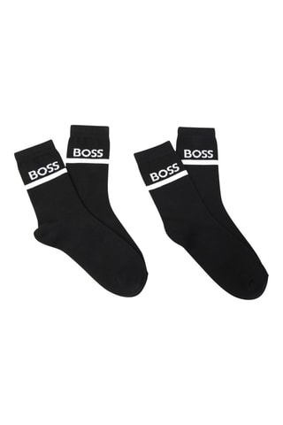 2 paires de chaussettes - Noir - Boss