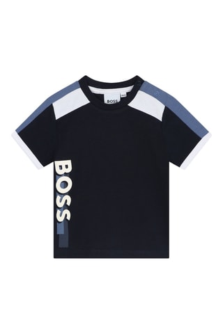T-shirt - Bleu marine - Boss