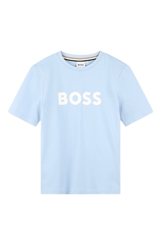 T-shirt - Bleu clair - Boss