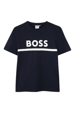 T-shirt - Bleu marine - Boss