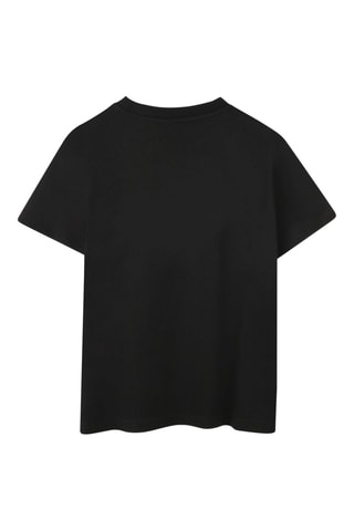 T-shirt en coton biologique - Noir - Hugo