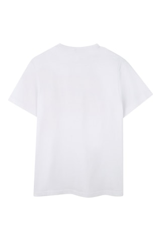 T-shirt en coton biologique - Blanc - Hugo