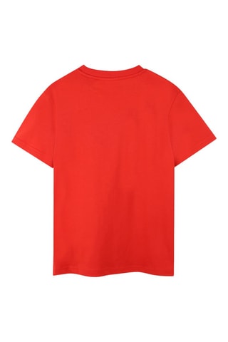 T-shirt en coton biologique - Rouge - Hugo