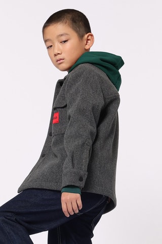 Sweat à capuche - Vert foncé - Hugo