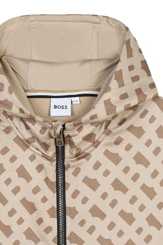 Sweat à capuche - Beige - Boss