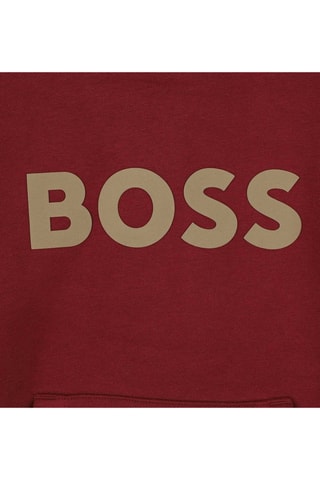 Sweat à capuche - Bordeaux - Boss
