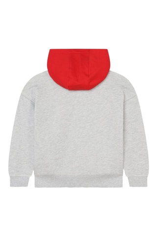 Sweat à capuche - Gris chiné - Hugo